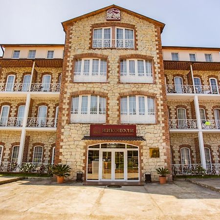 Hotel Nikopoli On Vodopadnaya 21А New Athos エクステリア 写真